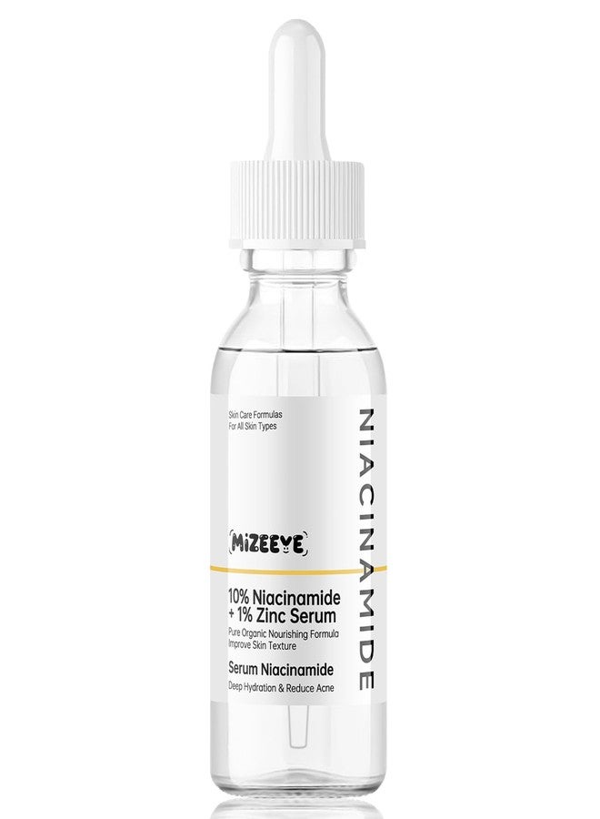 MIZEEYE Niacinamide 10% + Zinc 1% Face Serum for Girls & Women, Moisturizing Niacinamide Serum for Acne, Redness. - Image 1
